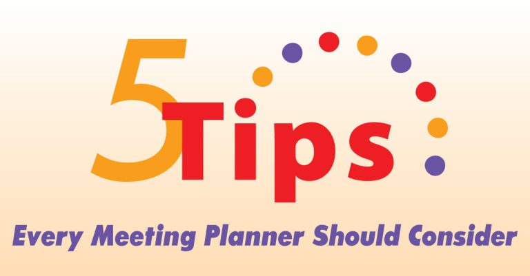 Tips Every Event and Meeting Planner Should Consider When Working with an AV Production Company